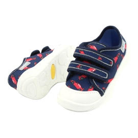 Befado children's shoes 907P133 red navy blue 3