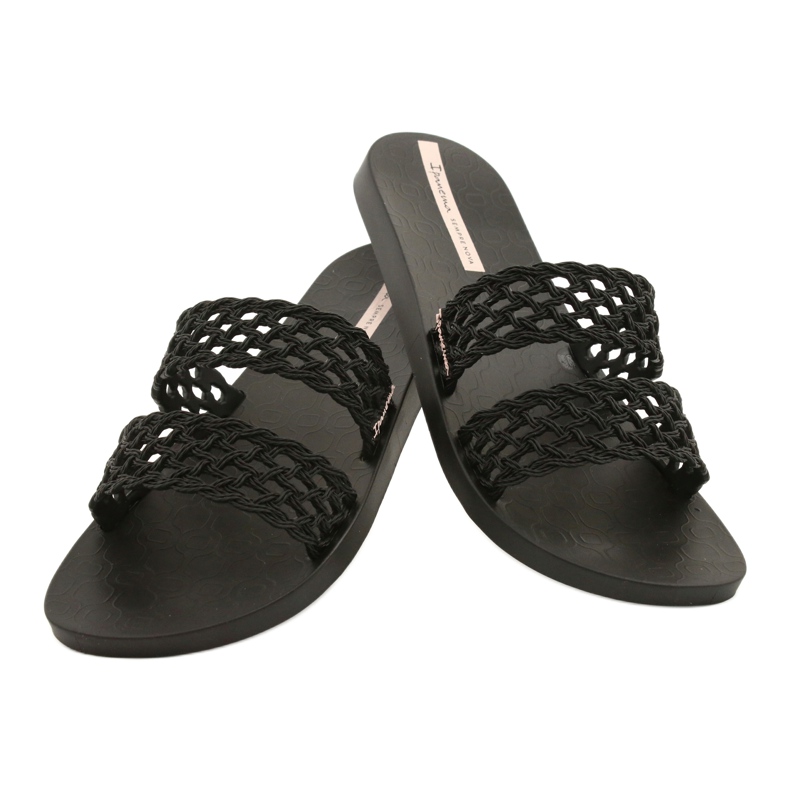 Ipanema Renda Fem 26506 Black slippers 4