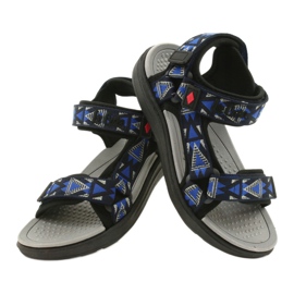 Lee Cooper Children's sandals foam insert 20S-TS-037-1 black/blue 3