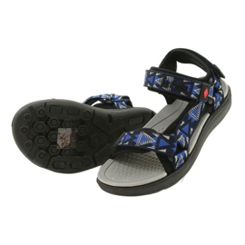 Sandals Children's Shoes Foam Insert Lee Cooper 20S-TS-037-1 Black Blue Grey
