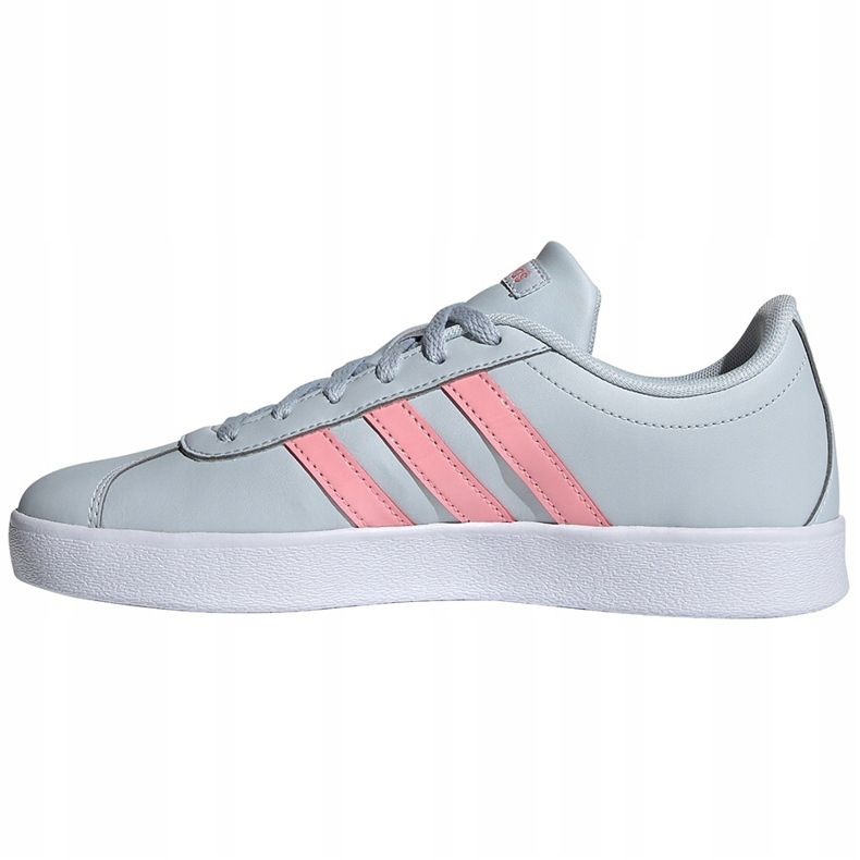 Adidas kids shoes Vl Court 2.0 K blue-pink FY9151 1 Adidas kids shoes Vl Court 2.0 K blue-pink FY9151 1