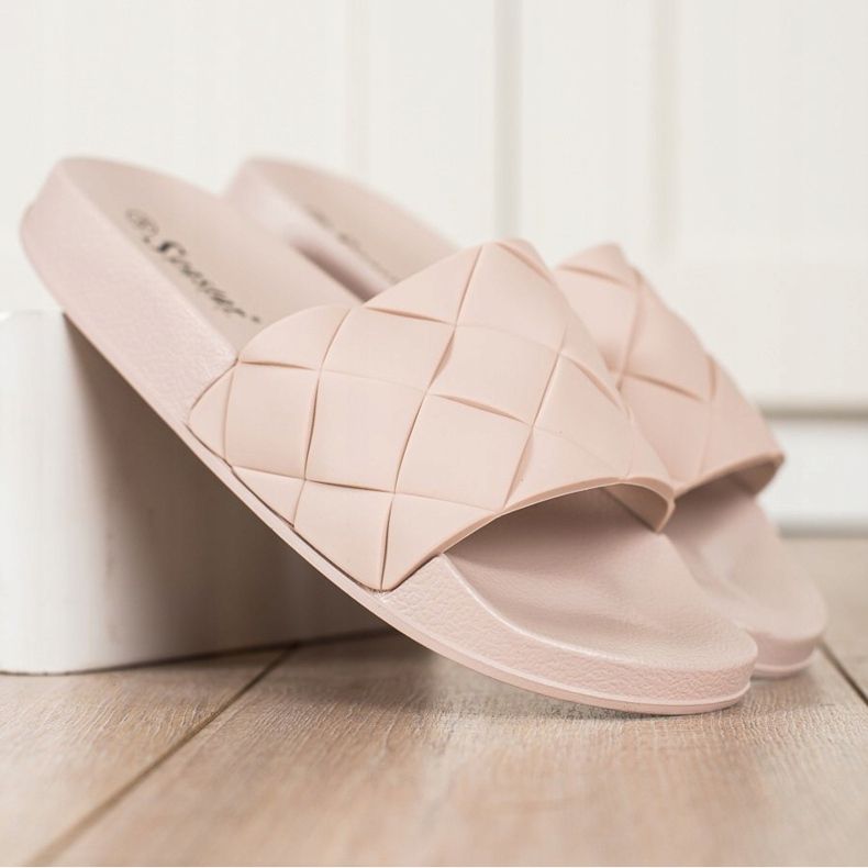 Seastar Comfortable Rubber Slippers beige 2