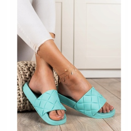 Seastar Comfortable Rubber Slippers green 1 Seastar Comfortable Rubber Slippers green 1