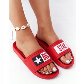 Women's Slippers Big Star Red DD274A267 2