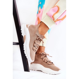 Women's Sport Socks Beige KeSports 2