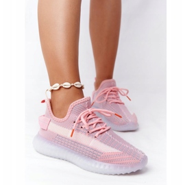 Women's Sport Shoes On A Gel Sole Pink Freestyler white 1 Women's Sport Shoes On A Gel Sole Pink Freestyler white 1