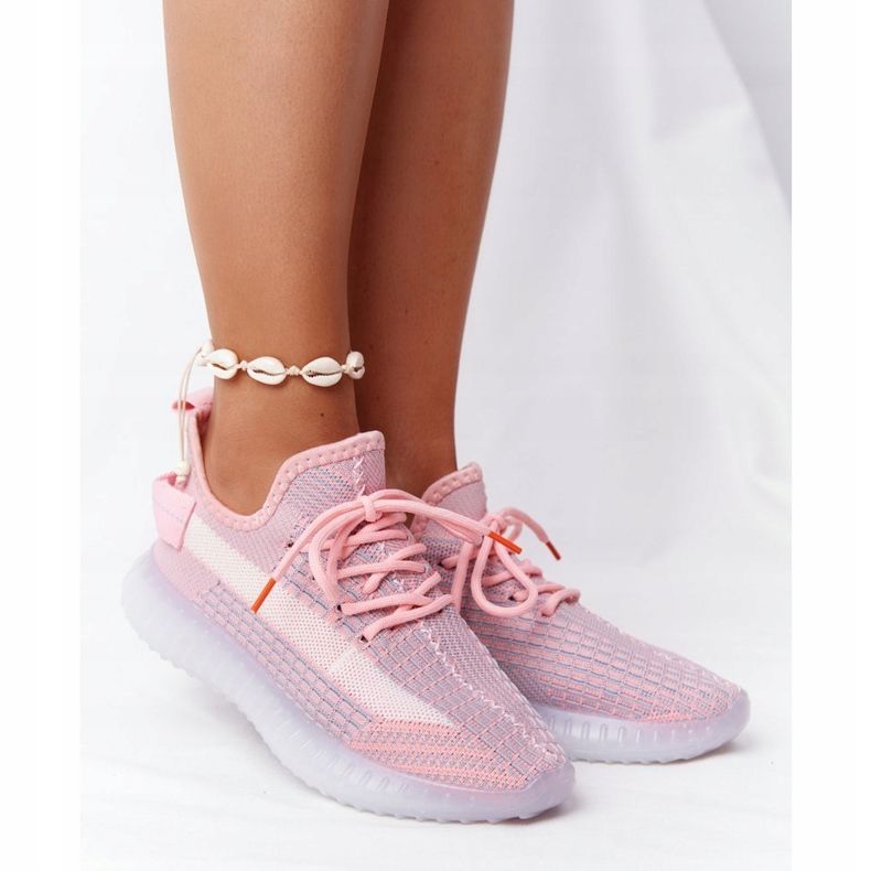 Women's Sport Shoes On A Gel Sole Pink Freestyler white 2 Women's Sport Shoes On A Gel Sole Pink Freestyler white 2