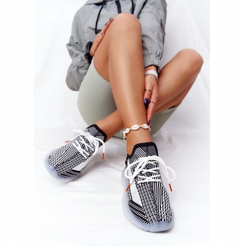 BM Sport Shoes On A Gel Sole Black Freestyler white 1