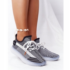 BM Sport Shoes On A Gel Sole Black Freestyler white 2