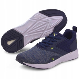 Children's shoes Puma Nrgy Comet navy blue 190675 17 green 2