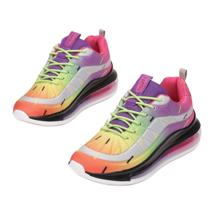 Vices B893-216-mix purple pink grey green yellow 1