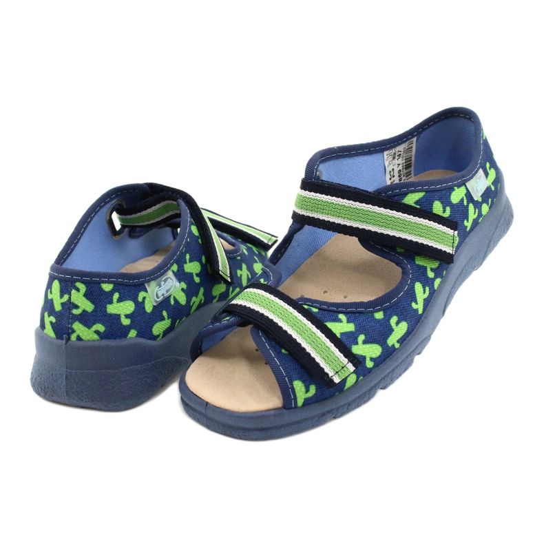 Befado children's shoes 869X147 blue green 4 Befado children's shoes 869X147 blue green 4