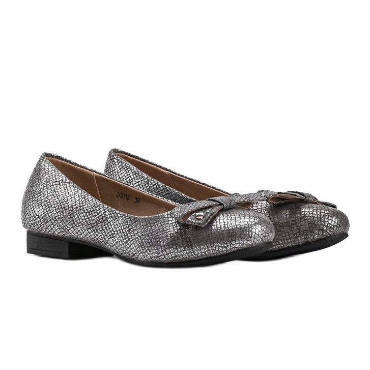 Ayana flat heels grey 1