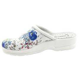 White Comfooty Alessia flip-flops multicolored 1