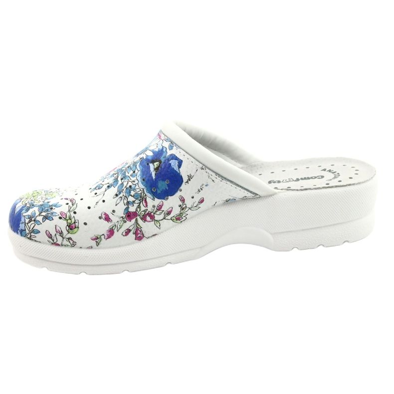 White Comfooty Alessia flip-flops multicolored 1