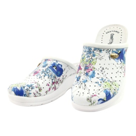 White Comfooty Alessia flip-flops multicolored 2