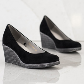 VINCEZA suede pumps black 1 VINCEZA suede pumps black 1