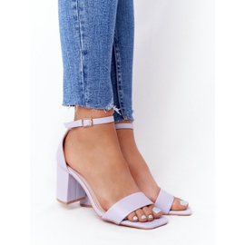 PS1 Sandals On High Heels Violet Born This Way purple 1