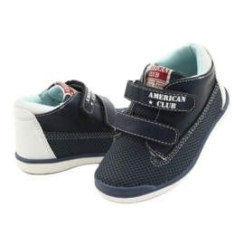 American Club American Sports shoes for Velcro GC12 navy blue 4