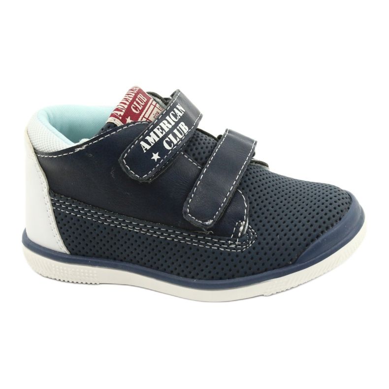 American Club American Sports shoes for Velcro GC12 navy blue 1