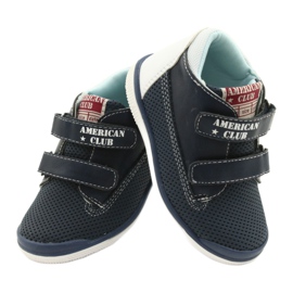 American Club American Sports shoes for Velcro GC12 navy blue 5