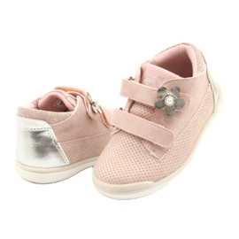 American Club Sport Shoes With Velcro GC06 / 21 Pink-Silver 3 American Club Sport Shoes With Velcro GC06 / 21 Pink-Silver 3