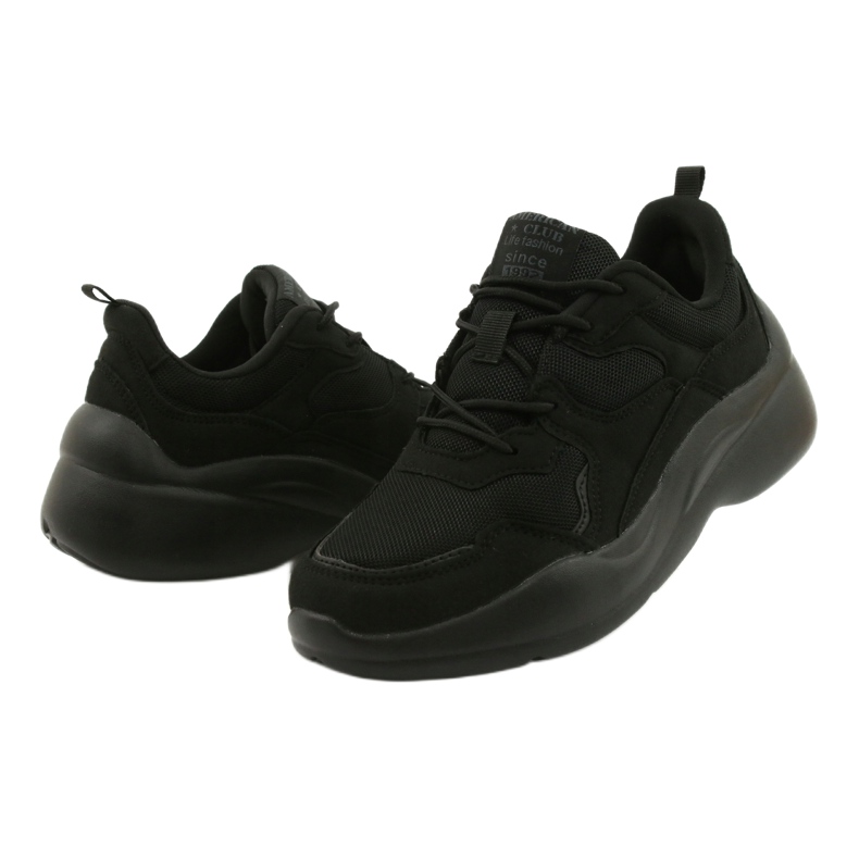 American Club Black Sports Shoes On EVA WT39 sole 3