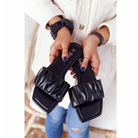 PS1 Women's Classic Black Slippers Looking Good 1