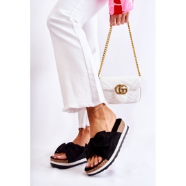 PS1 Black Slippers On The So Comfy Platform 2