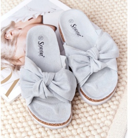 PS1 Slippers On The So Comfy Blue Platform 1