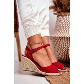 Women's Sandals Espadrilles Big Star Red DD274A213 3