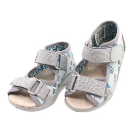 Befado yellow children's shoes 342P025 grey 2