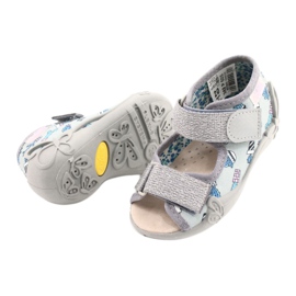 Befado yellow children's shoes 342P025 grey 3 Befado yellow children's shoes 342P025 grey 3