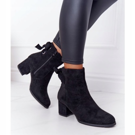 PJ1 Women's Black Warm Boots On A Heel Kayla 1 PJ1 Women's Black Warm Boots On A Heel Kayla 1
