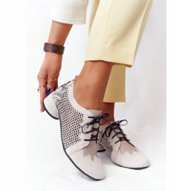 Braided High Heels Shoes Maciejka 04890-04 Beige 1 Braided High Heels Shoes Maciejka 04890-04 Beige 1