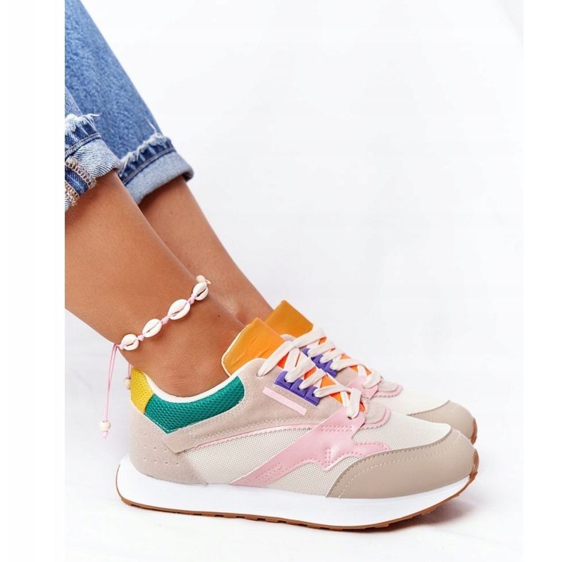 PS1 Women's Sport Shoes Sneakers Beige After Hours multicolored 2