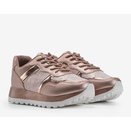 Champagne sneakers eco-leather 2019-447 multicolored golden 1 Champagne sneakers eco-leather 2019-447 multicolored golden 1