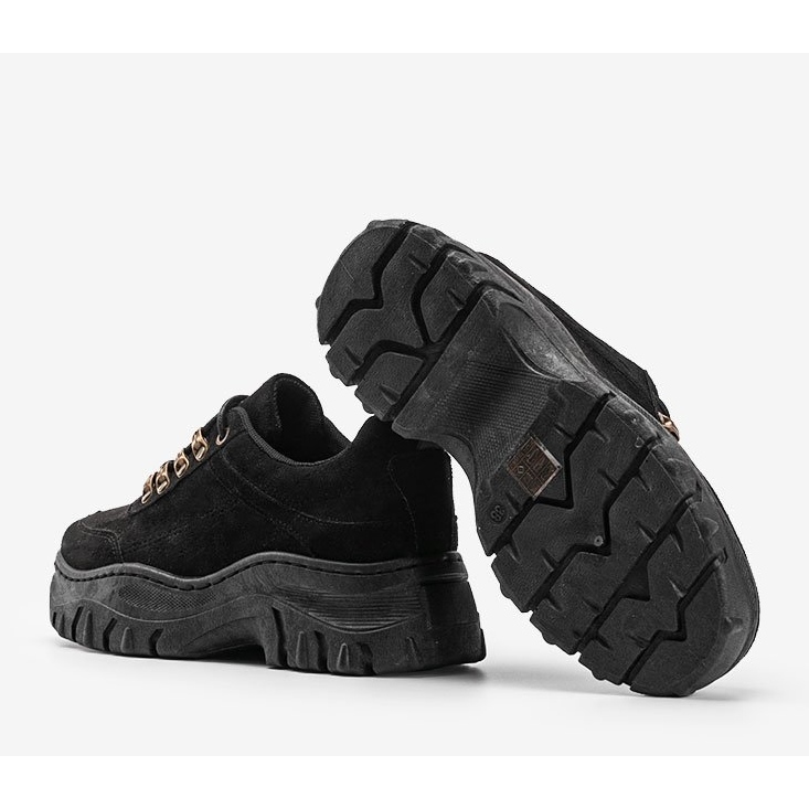 Bronx black shop sneakers