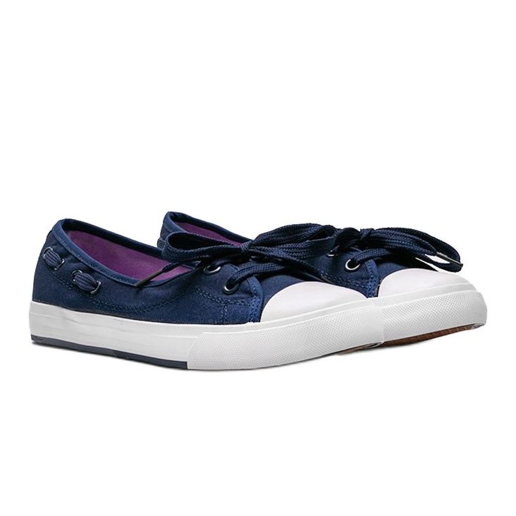 Alana women's navy blue half-sneakers 1