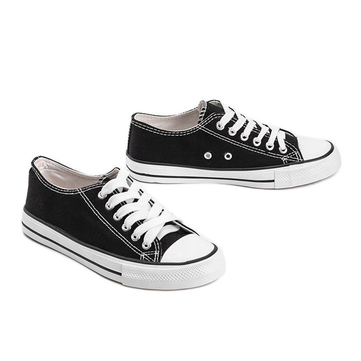 Black classic Destini low sneakers 1