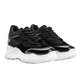 Black women's Alycia sneakers 1