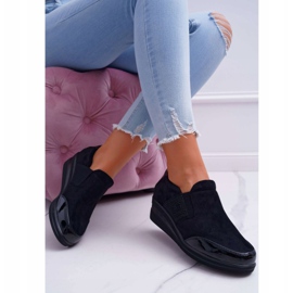 Wedge Sneakers Sergio Leone PB225 Black 1