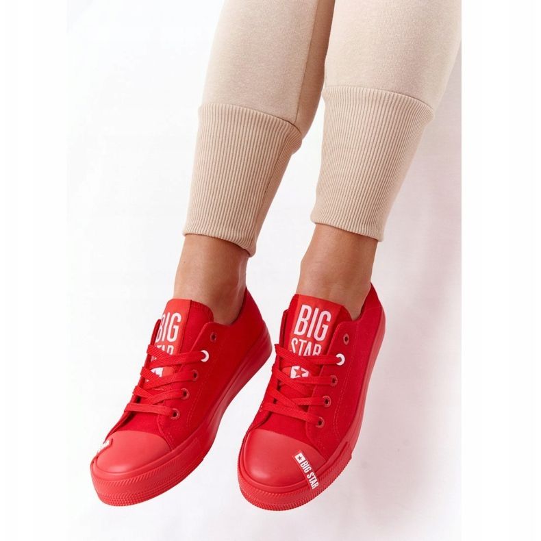Women's Sneakers Big Star HH274677 Red 1