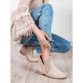 S. BARSKI Spring Boots With Cut Out S.BARSKI brown 1