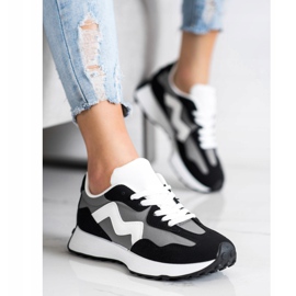 SHELOVET Casual Sneakers black 2
