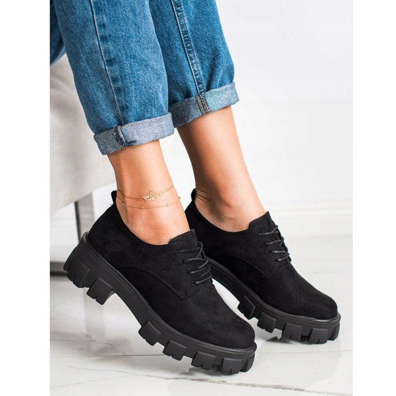 Seastar Fashionable shoes on the platform black 2