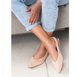 Seastar Pumps With A Discovered Heel beige 2