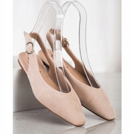 Seastar Pumps With A Discovered Heel beige 1