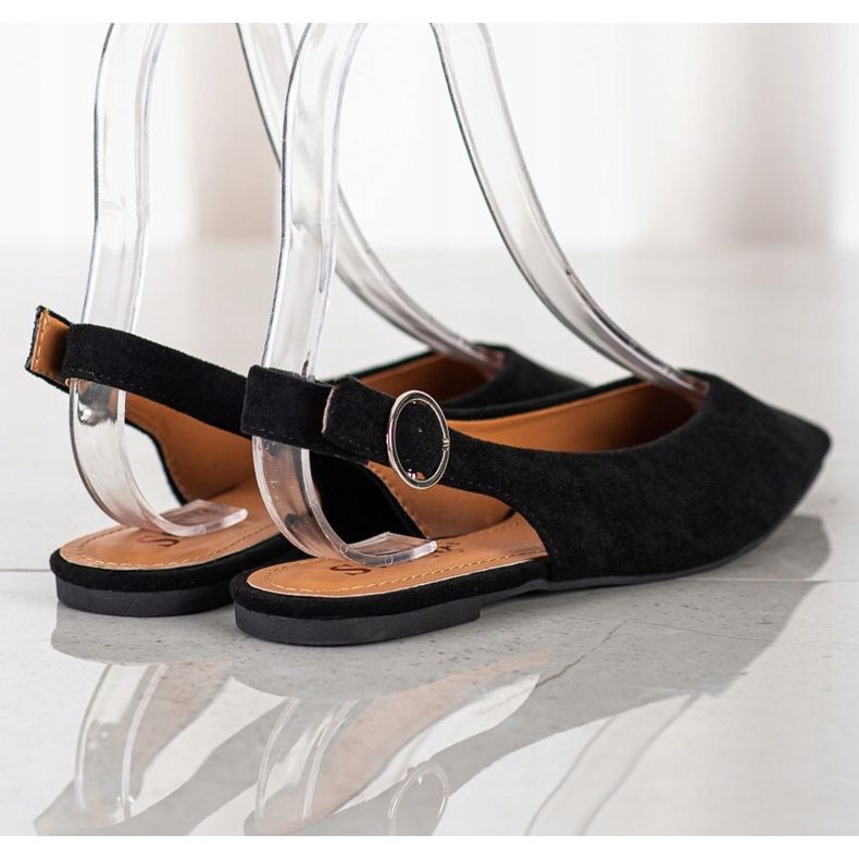 Seastar Pumps With A Discovered Heel black 1