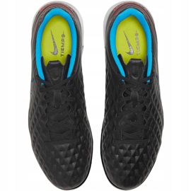 Nike Tiempo Legend 8 Academy Tf AT6100 090 football shoe black black 1